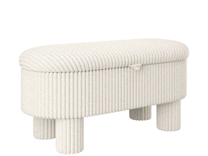 Storage Ottoman Upholstered Bench With Lift Top Storage For Bedroom