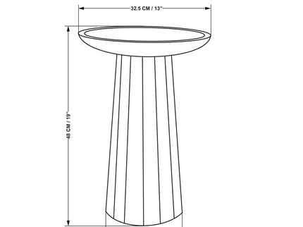 Dayton - Accent Table - Natural