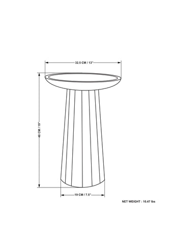 Dayton - Accent Table - Natural
