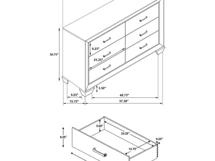 Oatfield - Transitional Bedroom Set