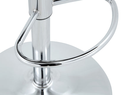 Adjustable Swivel Bar Chair With Ergonomic High Back Design
