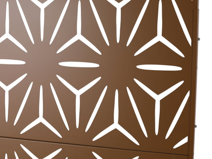 Outdoor & Indoor Metal Privacy Screen, Freestanding Decorative Panels