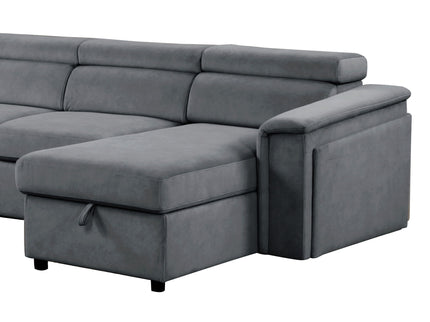 Harvey - Power Recliner Sleeper Sectional