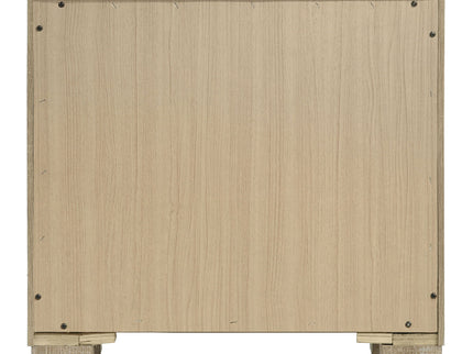 Sansome - 2 Drawer Nightstand Bedside Table - Oak