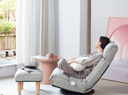 Adjustable Japanese Reclining Floor Chair Sofa With Metal Frame For Living Room