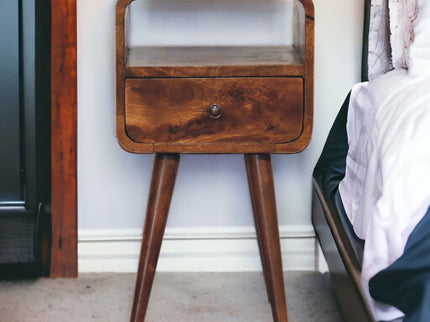 Mini Open Bedside Nightstand
