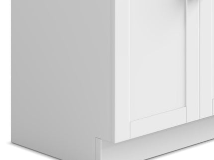 Hennessy - Deluxe Laundry Cabinet With Faucet And Stainless Steel Sink