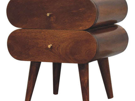 Bubble Nightstand - Brown