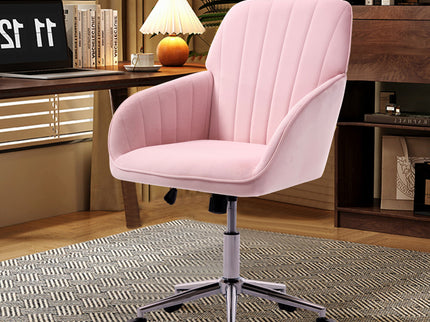 Adjustable Ergonomic Office Chair, Swivel Backrest Seat