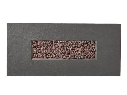 Fire Pit With Lightweight Concrete And Steel Frame