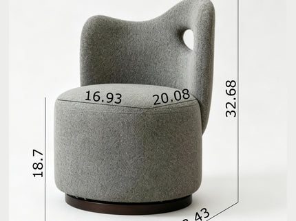 Yves - Swivel Chair - Olive
