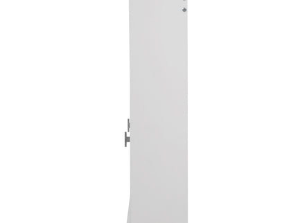 Wall Mount Mirror Cabinet With Adjustable Shelves - White