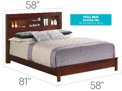 Bed With Transitional Design Stylish