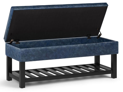 Cosmopolitan - Storage Ottoman Bench With Open Bottom