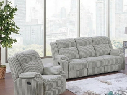 Modern Living Room Set With Pillow Arms