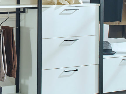 Fiona - Freestanding, Walk-In Closet System - White