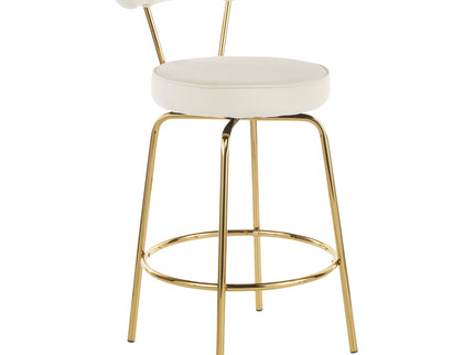 Rhonda - Glam Counter Stool (Set of 2)