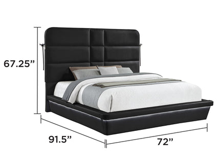 Futura - Upholstered Bed With Tall Headboard