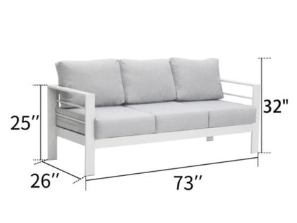 Outdoor Patio Set With All-Weather Thick Cushions