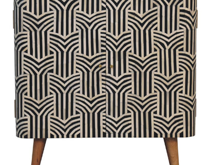 Edessa Bone Inlay Cabinet
