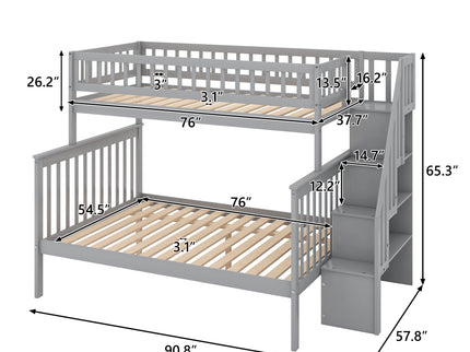 Bunk Bed With Staircase