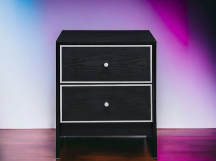 Jabir - Accent Table - Black / Silver