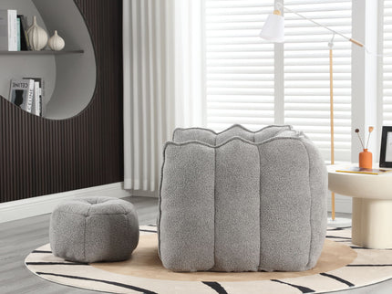 Soft Bean Bag Chair With High Resilient Foam