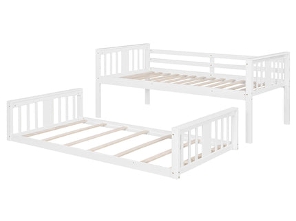 Solid Construction Bunk Bed & Ladder