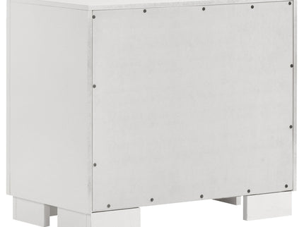 Copper - 2 Drawer Rectangular Nightstand