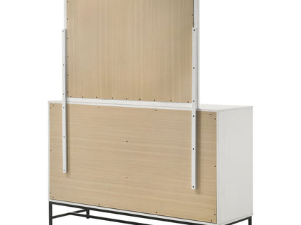 Taraval - 6 Drawer Dresser With Mirror - White