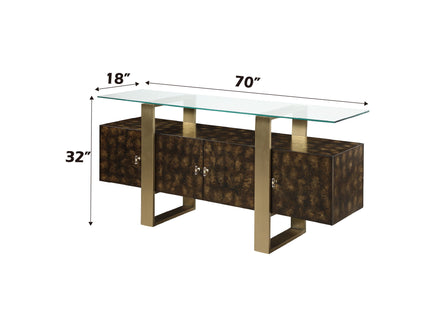 Mabyn - Console Cabinet - Brown