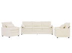 Beige / 3 Pc. Sofa, 2 Chairs