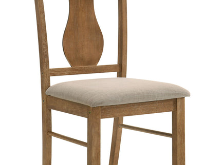 Kayee - 5 Pieces Pack Dining Set - Weathered Oak