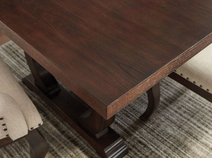 Fremont - Trestle Rectangular Dining Table With Removable Leaf