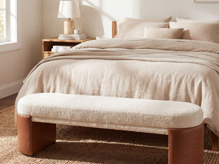 Upholstered Indoor Dining Bench