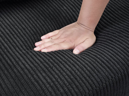 Sleeper Sofa With Foldable Mattress, USB Ports, Side Table & Storage Pocket