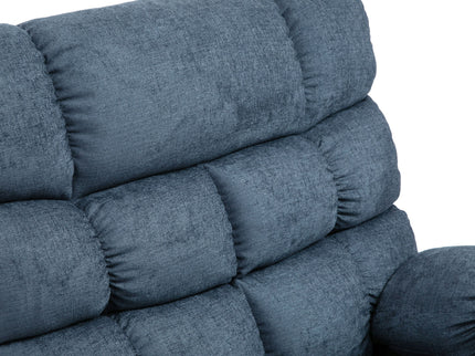 Contemporary Massage Recliner With Pillow Tufted Design - Charcoal