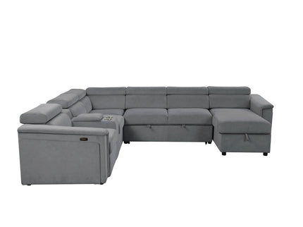 Harvey - Power Recliner Sleeper Sectional