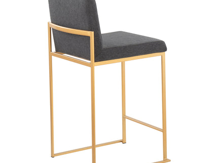 Fuji - Contemporary High Back Stylish Counter Stool
