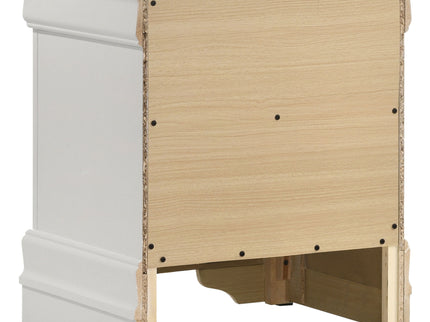 2 Drawer Nightstand - White