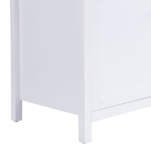 Bathroom Vanity Cabinet Only With Soft Closing Doors & Drawers, Adjustable Shelves - White