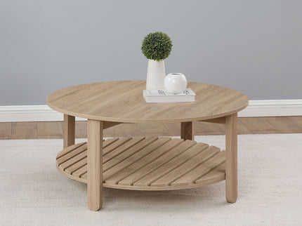 Altos - 1 Shelf Round Table