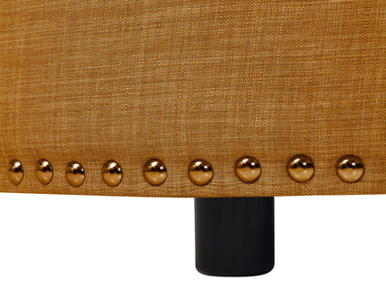 Tufted Storage Ottoman With Upholstery