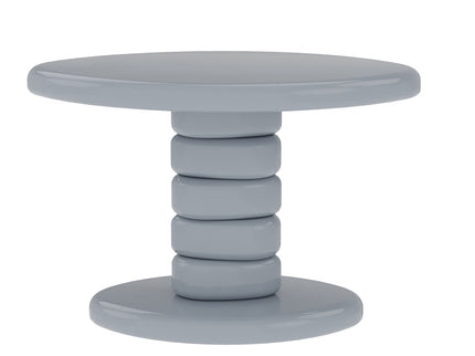 Stacked Cobblestone End Table