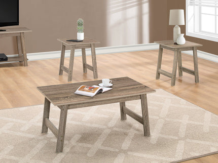 Table Set, Coffee, End, Side, Accent, Living Room Transitional (Set of 3)