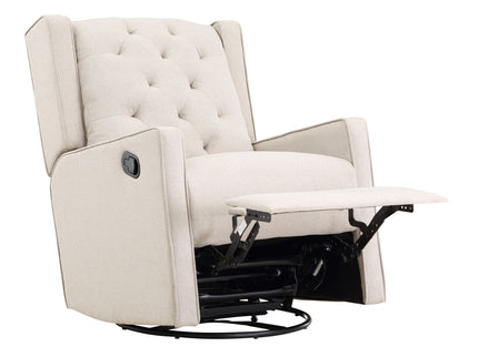 Milah - Gliding Swivel Recliner Tufted