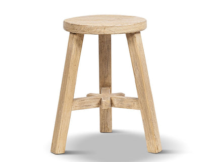 Linden - Round Stool - Light Brown