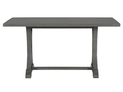 Dining Table Set With 4 Upholstered Chairs And Bench
