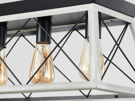 Chandelier Pendant Light For Dining Room Kitchen, 5 Light Fixture With Adjustable Height