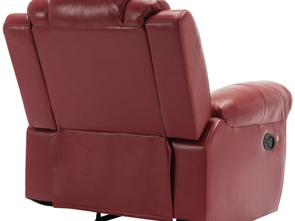 Home Theater Seating Manual Recliner Chair With Led Light Strip For Living Room